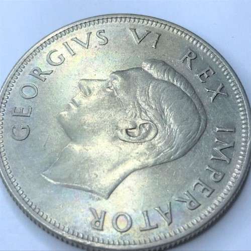 1939 SA Union 2 1/2 Shilling half crown - VF - Very scarce