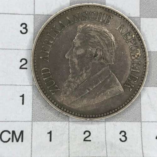 1893 ZAR Kruger half crown - VF