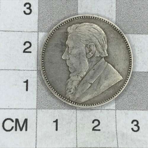 1893 ZAR Kruger shilling - F+
