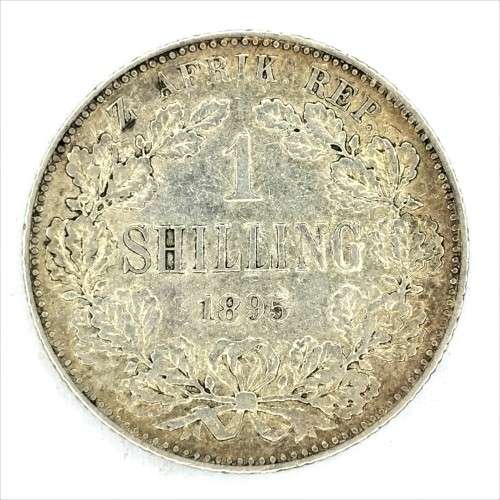 1895 ZAR Kruger shilling - VF+