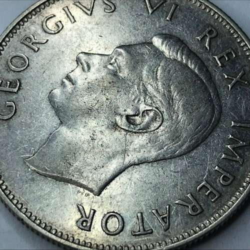 1946 SA Union 2 1/2 Shilling half crown excellent  - VF - Very SCARCE