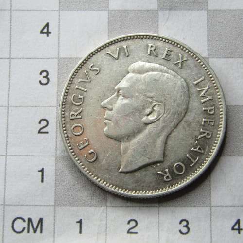 1946 SA Union 2 1/2 Shilling  half crown - VF+