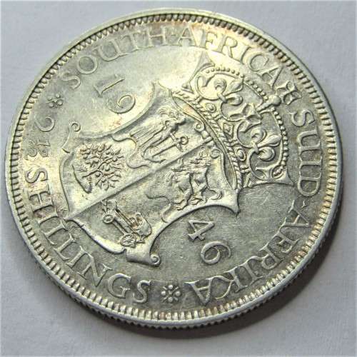 1946 SA Union 2 1/2 Shilling  half crown - VF+
