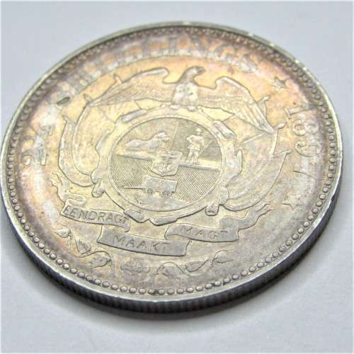 1897 ZAR Kruger half crown - XF