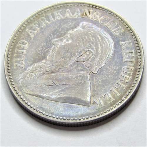 1897 ZAR Kruger half crown - XF