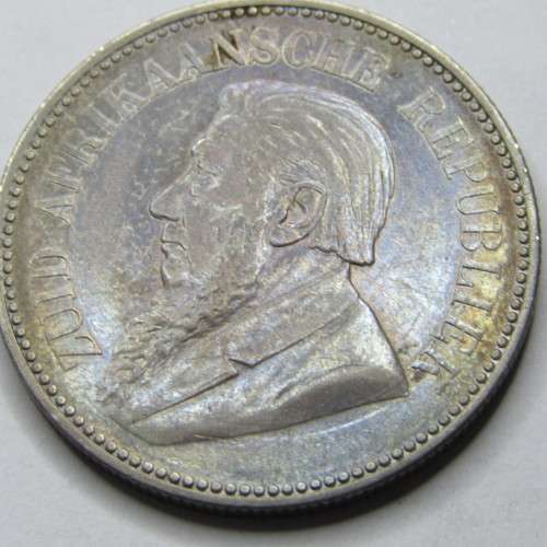 1897 ZAR Kruger half crown - XF