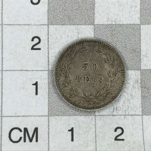 1889 Portugal 50 Reis - XF