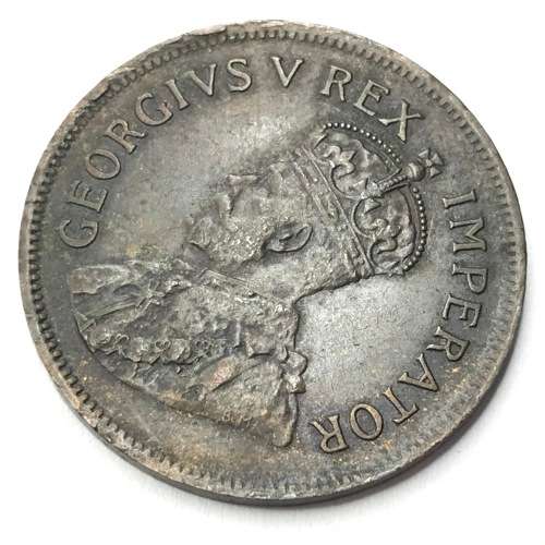 1924 SA Union half penny EF
