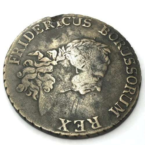 1781 A German States Prussia - one reichsthaler almost VF