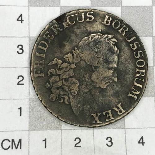 1781 A German States Prussia - one reichsthaler almost VF