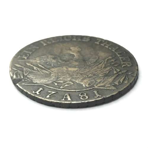 1781 A German States Prussia - one reichsthaler almost VF