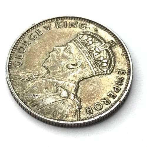 1934 Mauritius 1/4 Rupee - XF+