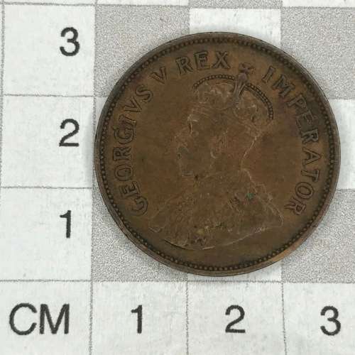 1935 SA Union 1/2d penny VF+