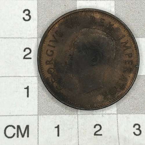 1942 SAU half penny - UNC