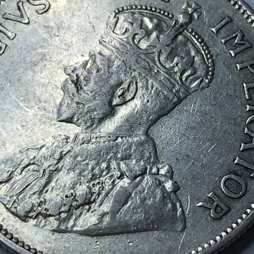 1933 South Africa half crown - VF