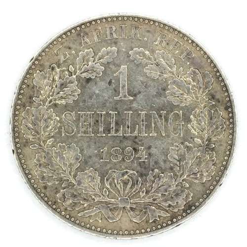 1894 South Africa shilling - VF