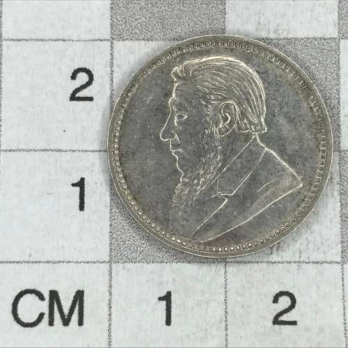 1896 ZAR Kruger 6d - Some marks