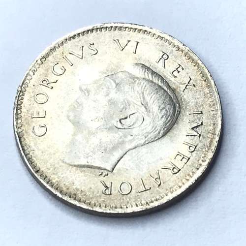 1940 SA Union tickey - Uncirculated