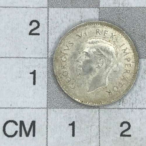 1940 SA Union tickey - Uncirculated
