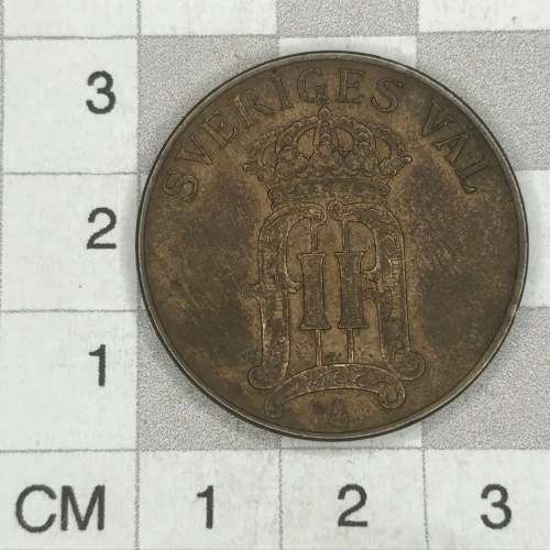 1907 Sweden Bronze 5 ORE -