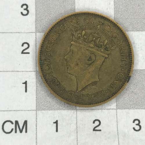 1945 h British West Africa Shilling - XF