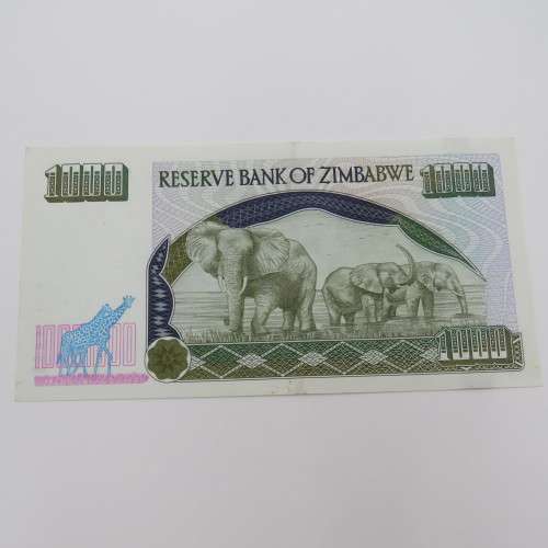 Zimbabwe $1000 Harare 2003 uncirculated ZW 27