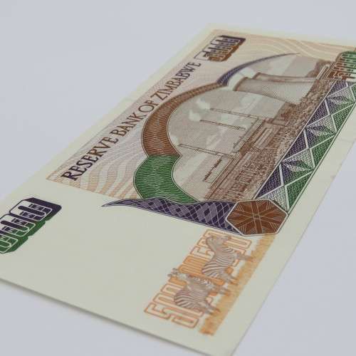 Zimbabwe $500 Harare 2001 uncirculated ZW 26