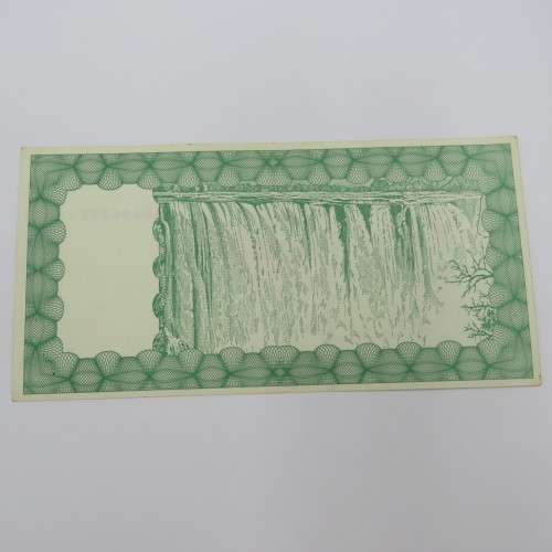Zimbabwe $100000 - Bearer cheque 1 October 2005 uncirculated - Dirty corner ZW 61