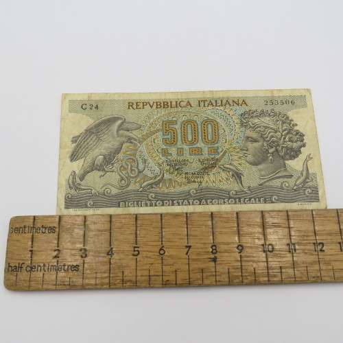 Italy 500 Lire 1970s
