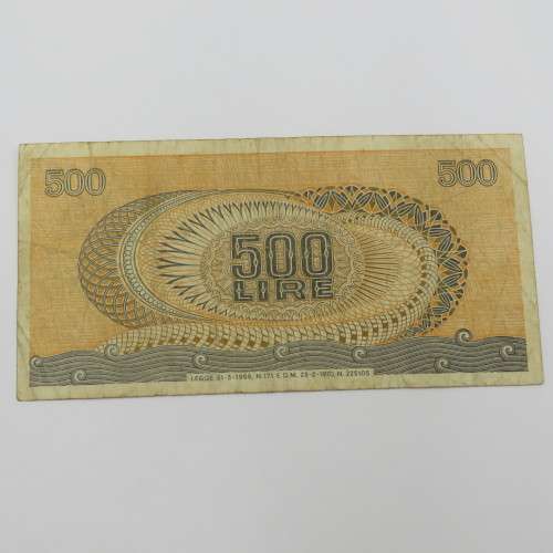Italy 500 Lire 1970s