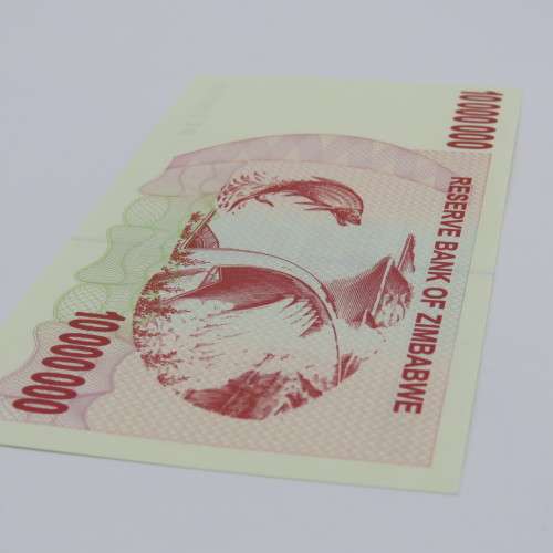 Zimbabwe Bearer cheque 1 Jan 2008 $10 000 000 (D-Series) - Uncirculated - ZW 90