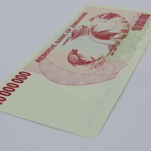 Zimbabwe Bearer cheque 1 Jan 2008 $10 000 000 (D-Series) - Uncirculated - ZW 90