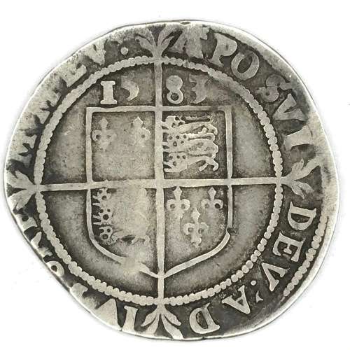 4 Elizabeth i coins from late - Very scarce