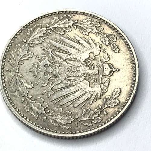 1900 Germany Empire Fifty Pfennig - Very SCARCE  - XF