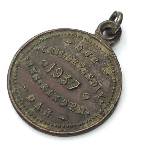 1937 Children`s day medallion - very scarce