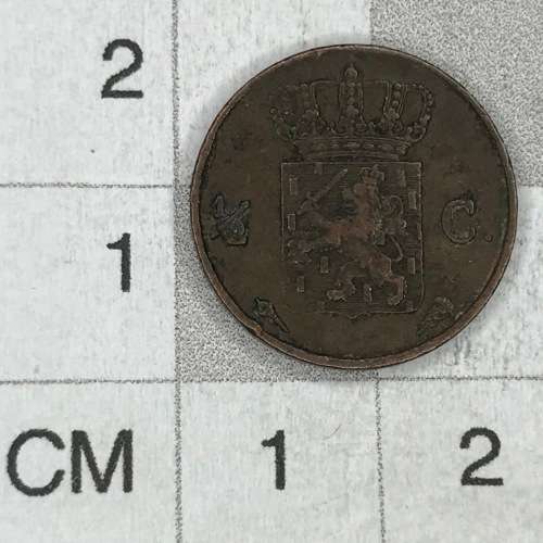 1927 Kingdom of the Netherlands half cent - aXF