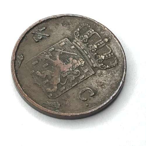 1927 Kingdom of the Netherlands half cent - aXF