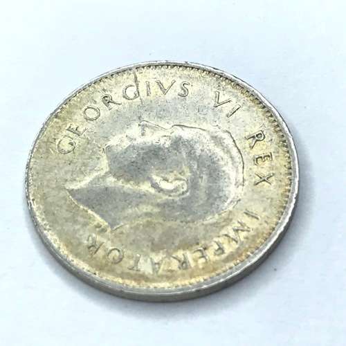 1940 SA Union Threepence tickey - EF