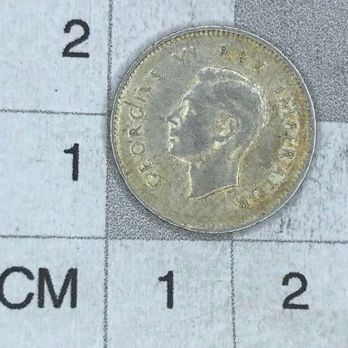 1940 SA Union Threepence tickey - EF