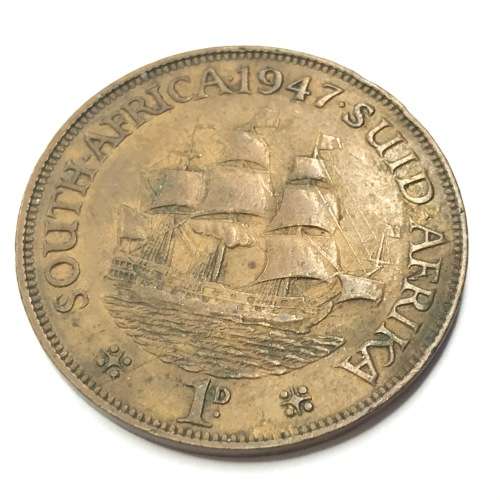 1947 SA Union Penny - VF