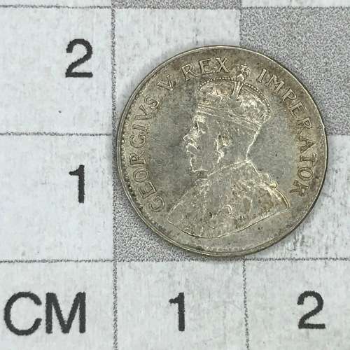 1934 SA Union Threepence tickey - No stop after date - EF