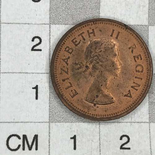 1955 SA Union Farthing - UNC