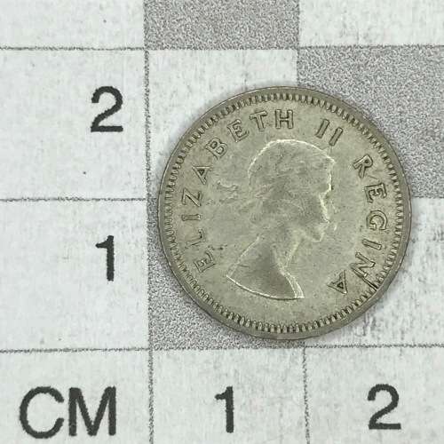 1953 SA Union Threepence - Mint Error