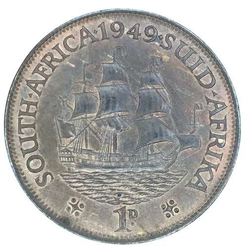 1949 SA Union Penny - proof