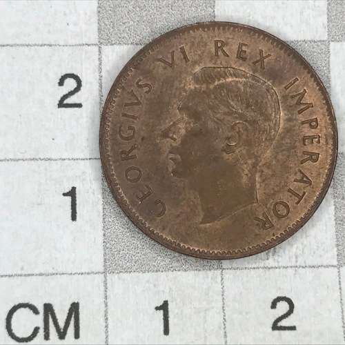 1943 SA Union Farthing - UNC