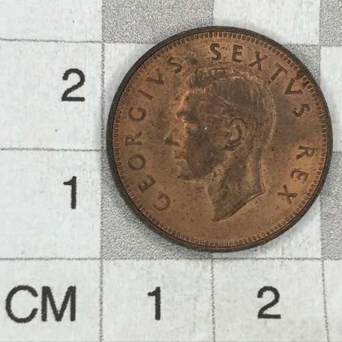 1949 SA Union Farthing - UNC