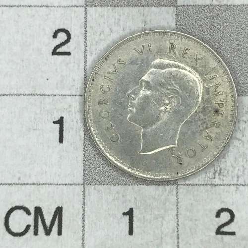 1946 SA Union Threepence tickey - AU+