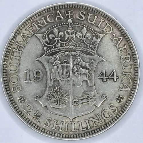 1944 SA Union Half Crown - VF+