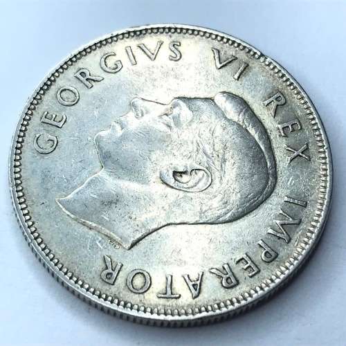 1944 SA Union Half Crown - VF+