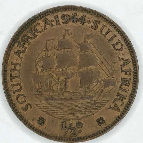 1930 SA Union Bronze Penny - VF+/aEF